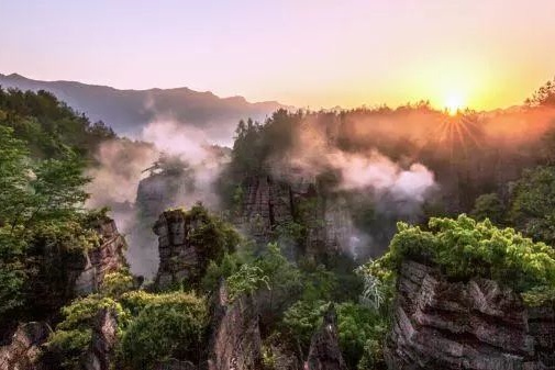 Enshi Suobuyai Stone Forest Scenic Area